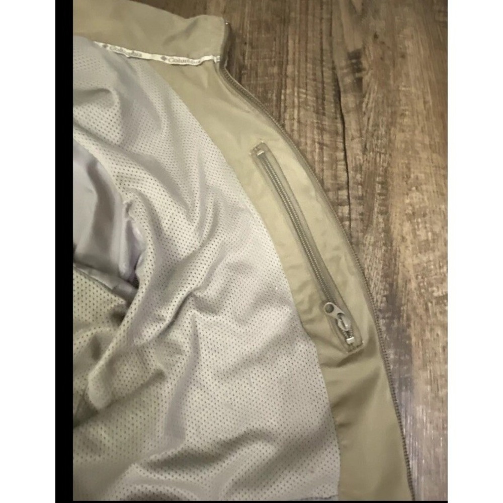 Columbia Sportswear Jacket Mens M Brown Full Zip Pockets Cotton Outdoor Hiking - Picture 10 of 16